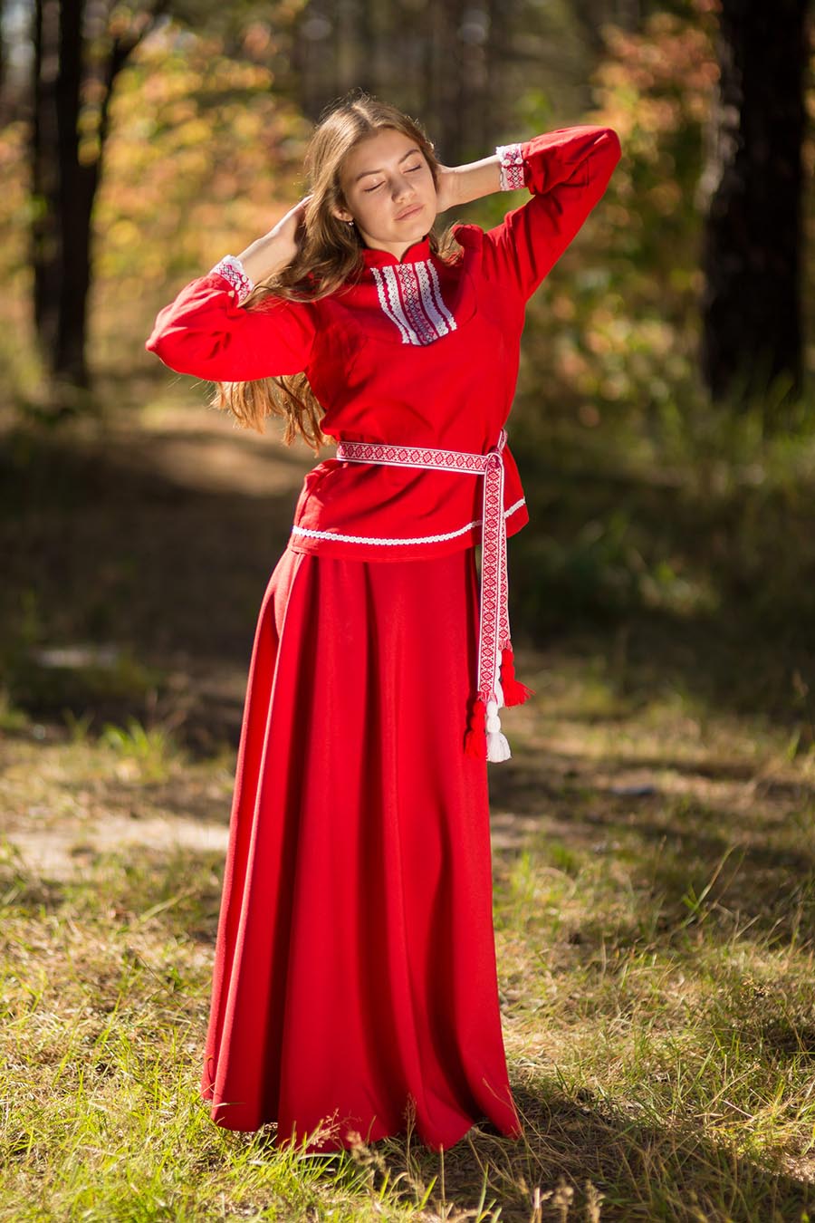 Underwear Women in Slavic costumes in Cucuta