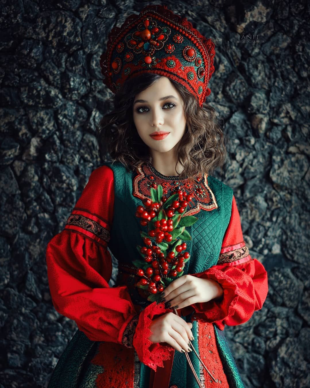Nude girl Women in Slavic costumes in Cucuta